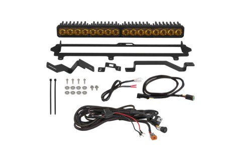 Diode Dynamics 2022-2026 Toyota Tundra Pro Grille SS20 Sport LED Kit Yellow Combo 3000K