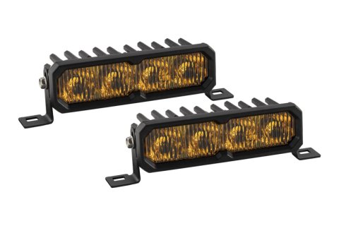 Diode Dynamics SS6 Sport Yellow Fog Standard ABL (pair) 3000K
