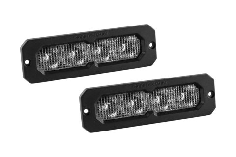 Diode Dynamics SS6 Pro White Combo Flush RBL (pair) 6000K
