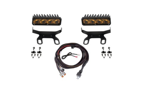 Diode Dynamics 2013-2018 Ram 1500 Ram Standard SS6 Pro LED Kit Yellow Driving 3000K