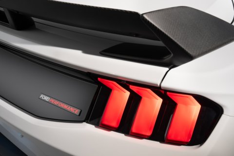 Ford Performance Rear Badge - Black/White/Red