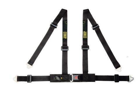 OMP Racing Inc Harnesses DA0-0507-B01-071 4 POINTS ECE HARNESS - ROAD 4M ECE 22.08 BLACK