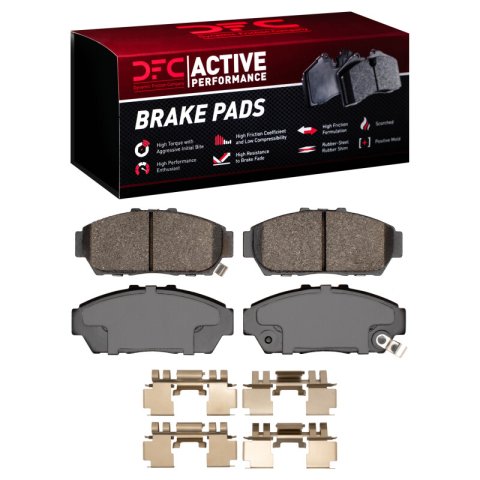 DFC 93-01 Acura Integra Front Active Performance Pads and Hardware Kit