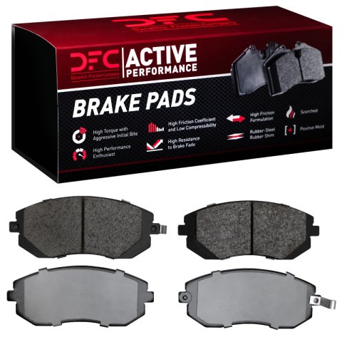 DFC 02-12 Saab 9-2X Front Active Performance Pads - Low Metallic