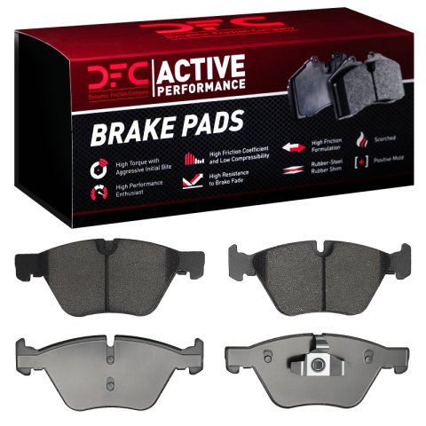 DFC 07-13 BMW 125i (Mexico) Front Active Performance Pads - Low Metallic