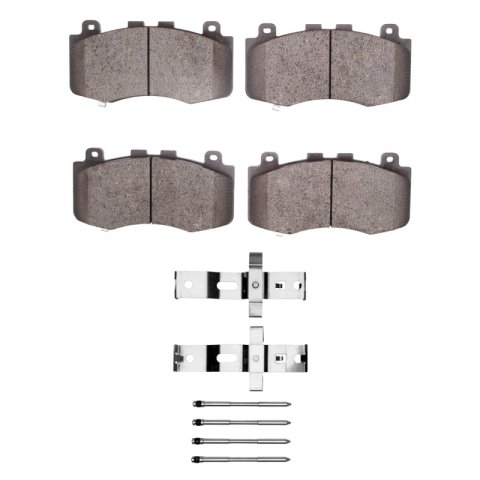 DFC 18-25 Dodge Durango Front Active Performance Pads and Hardware Kit