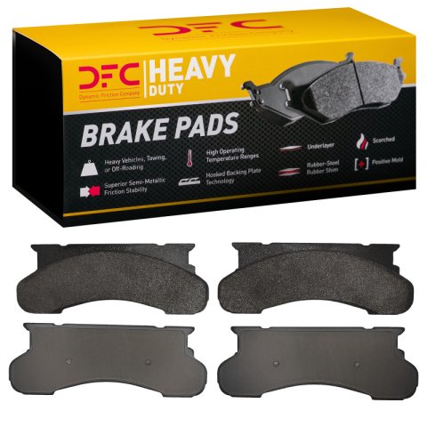 DFC 75-94 Ford F-350 2WD (Excl Super Duty) Front Heavy Duty Pads - Semi Metallic
