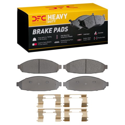 DFC 03-11 Ford Crown Victoria Front Heavy Duty Pads and Hardware Kit