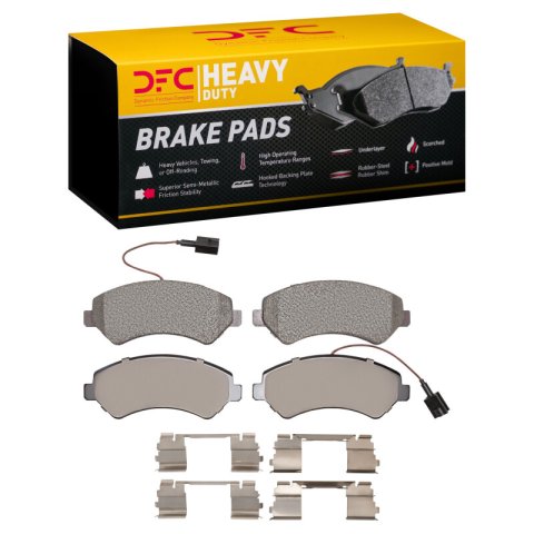 DFC 14-25 Ram ProMaster 2500 Front Heavy Duty Pads and Hardware Kit