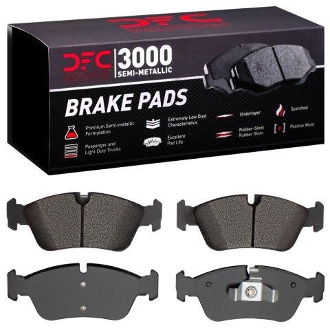 DFC 05-06 BMW 120i (Mexico) Front 3000 Semi-Metallic Brake Pads