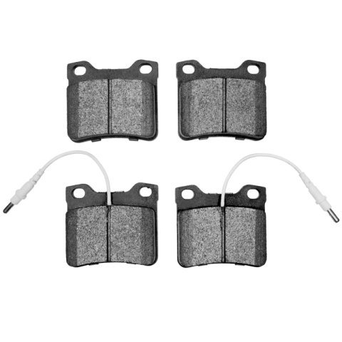 DFC 01-07 Peugeot 607 (Mexico) Rear 3000 Semi-Metallic Brake Pads