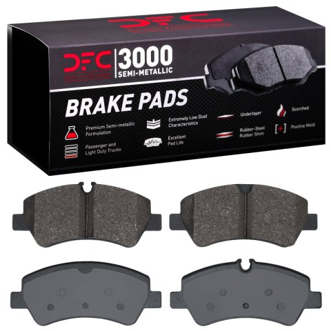 DFC 14-19 Ford Transit (Mexico) Rear 3000 Semi-Metallic Brake Pads
