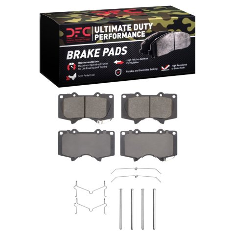 DFC 10-24 Lexus GX460 Front Ultimate Duty Performance Brake Pads and Hardware Kit
