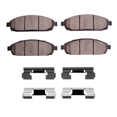 DFC 05-10 Jeep Commander Front Ultimate Duty Performance Brake Pads and Hardware Kit