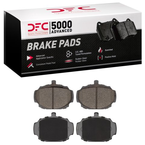 DFC 62-80 MG MGB Front 5000 Advanced Semi Metallic Brake Pads