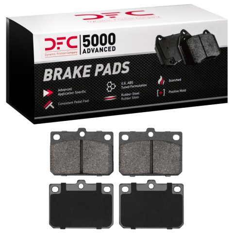 DFC 72-87 Dodge Colt Front 5000 Advanced Semi Metallic Brake Pads