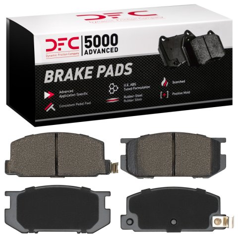 DFC 80-89 Subaru DL Front 5000 Advanced Semi Metallic Brake Pads