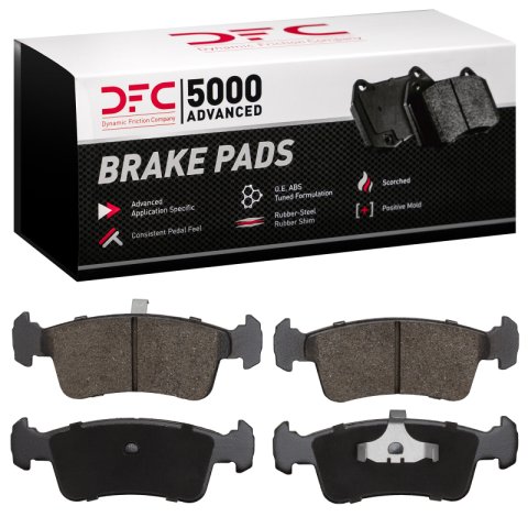 DFC 86-94 Suzuki Samurai Front 5000 Advanced Semi Metallic Brake Pads