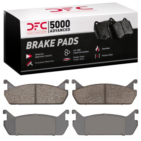 DFC 90-96 Ford Escort Rear 5000 Advanced Ceramic Brake Pads