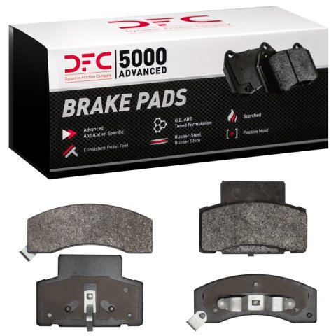 DFC 90-02 Chevrolet Express 2500 Front 5000 Advanced Semi Metallic Brake Pads