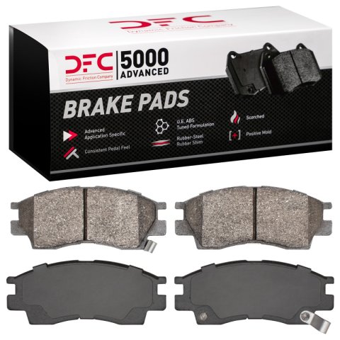 DFC 88-90 Mitsubishi Galant Front 5000 Advanced Semi Metallic Brake Pads