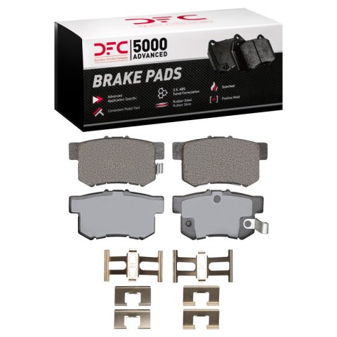 DFC 99-04 Acura RL Rear 5000 Advanced Ceramic Brake Pads and Hardware Kit