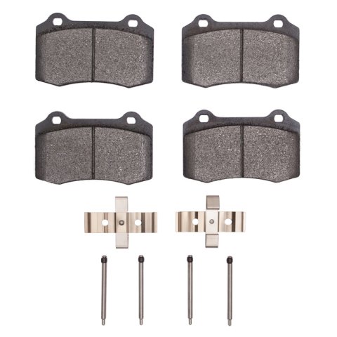DFC 04-07 Volvo S60/V70 Rear 5000 Advanced Low Metallic Brake Pads and Hardware Kit
