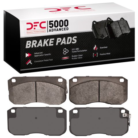 DFC 87-88 Mitsubishi Fuso FE Front 5000 Advanced Semi Metallic Brake Pads