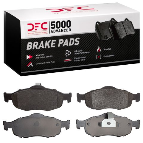 DFC 95-04 Ford Contour Front 5000 Advanced Low Metallic Brake Pads