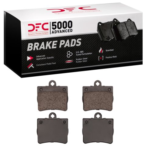DFC 94-98 Mercedes-Benz C280 Rear 5000 Advanced Low Metallic Brake Pads