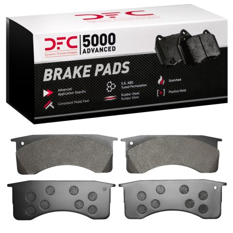 DFC 91-24 Blue Bird ALL American FE (Hydro Disc Brakes) Front/Rear 5000 Adv Semi Metallic Brake Pads