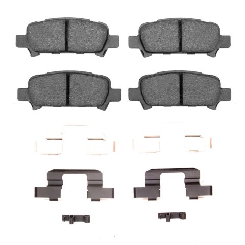 DFC 05-09 Subaru Legacy Rear 5000 Advanced Ceramic Brake Pads and Hardware Kit