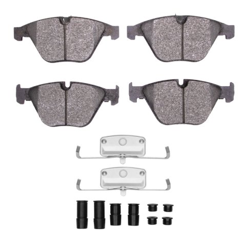 DFC 07-16 BMW 335xi Front 5000 Advanced Low Metallic Brake Pads and Hardware Kit