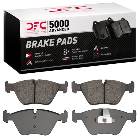 DFC 04-10 BMW X3 Front 5000 Advanced Low Metallic Brake Pads