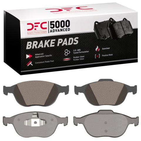 DFC 02-13 Ford Focus Front 5000 Advanced Low Metallic Brake Pads