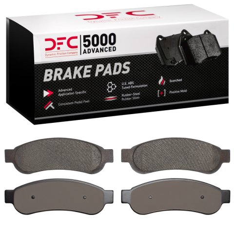 DFC 05-10 Ford F-350 Super Duty 2WD Rear 5000 Advanced Semi Metallic Brake Pads
