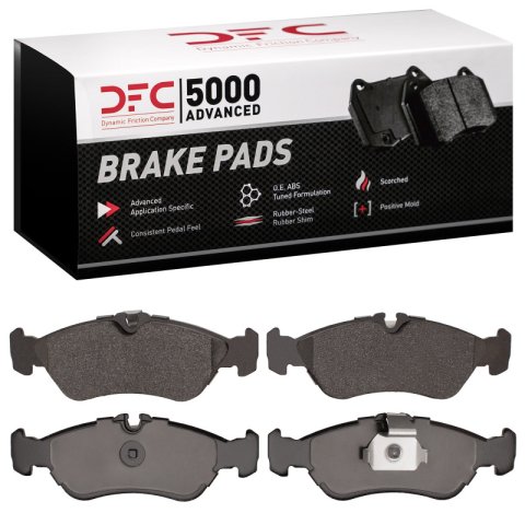DFC 02-06 Dodge Sprinter 3500 Rear 5000 Advanced Low Metallic Brake Pads