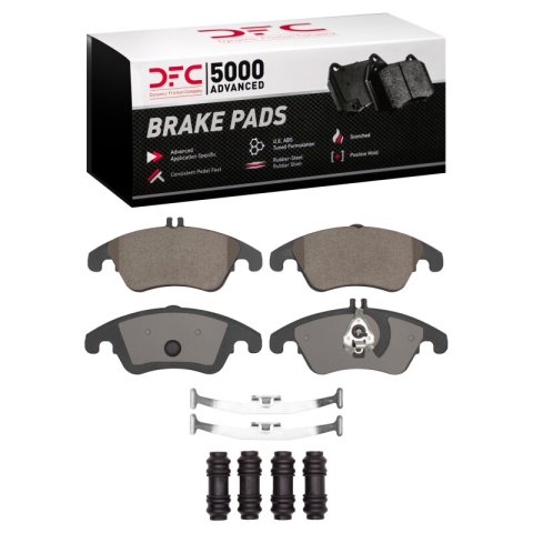 DFC 08-17 Mercedes-Benz E400 Front 5000 Advanced Ceramic Brake Pads and Hardware Kit