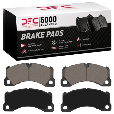 DFC 09-24 Bentley Flying Spur Front 5000 Advanced Low Metallic Brake Pads