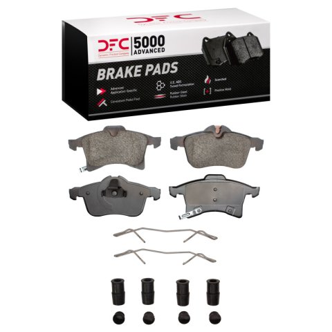 DFC 04-08 Chevrolet Zafira (Mexico) Front 5000 Advanced Ceramic Brake Pads and Hardware Kit