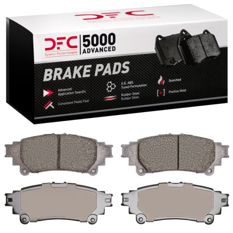 DFC 13-20 Lexus IS250 Rear 5000 Advanced Ceramic Brake Pads