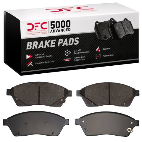 DFC 10-16 Cadillac SRX Front 5000 Advanced Low Metallic Brake Pads