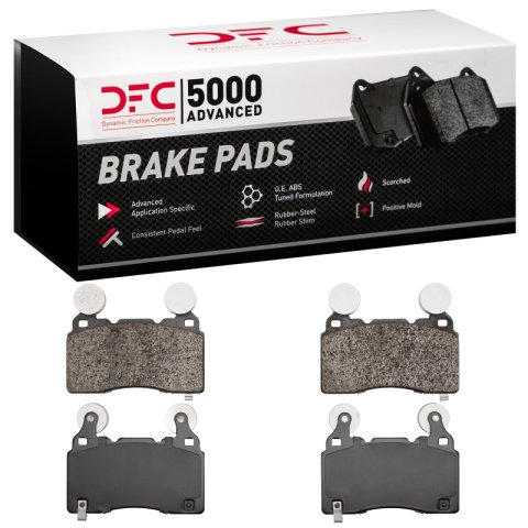 DFC 10-15 Chevrolet Camaro Front 5000 Advanced Low Metallic Brake Pads