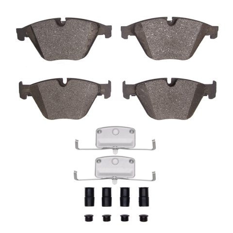 DFC 11-18 BMW 535d xDrive Front 5000 Advanced Low Metallic Brake Pads and Hardware Kit