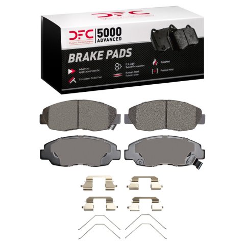 DFC 96-15 Acura EL Front 5000 Advanced Ceramic Brake Pads and Hardware Kit