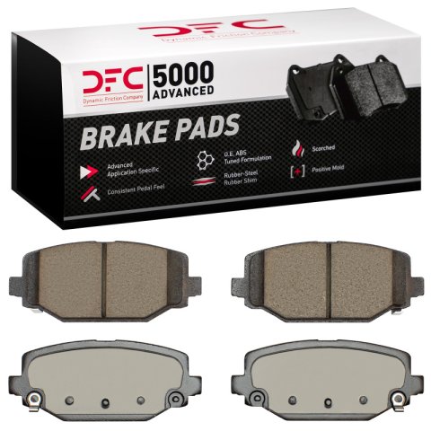 DFC 12-20 Chrysler Town & Country Rear 5000 Advanced Ceramic Brake Pads