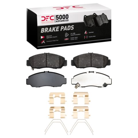 DFC 03-22 Acura CSX Front 5000 Advanced Ceramic Brake Pads and Hardware Kit