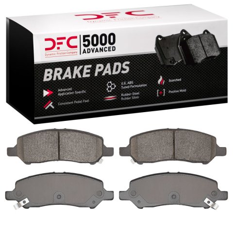 DFC 13-16 Dodge Dart Rear 5000 Advanced Ceramic Brake Pads