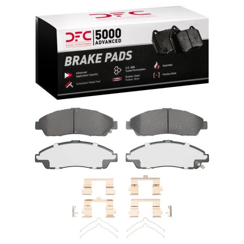 DFC 07-25 Acura ZDX Front 5000 Advanced Ceramic Brake Pads and Hardware Kit