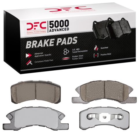 DFC 14-25 Dodge Attitude (Mexico) Front 5000 Advanced Ceramic Brake Pads